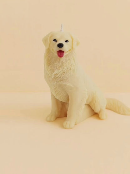 Golden Retriever Candle | Dog Candle | Puppy Candle