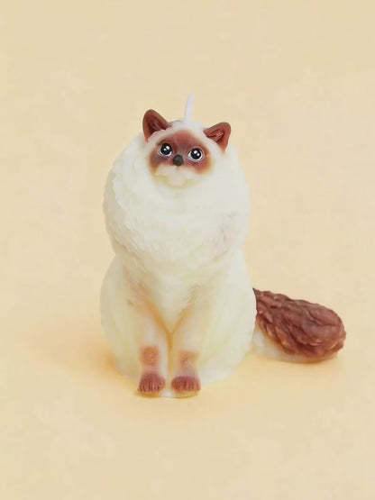 Ragdoll Cat Candle | Cat Candle | Kitty Candle